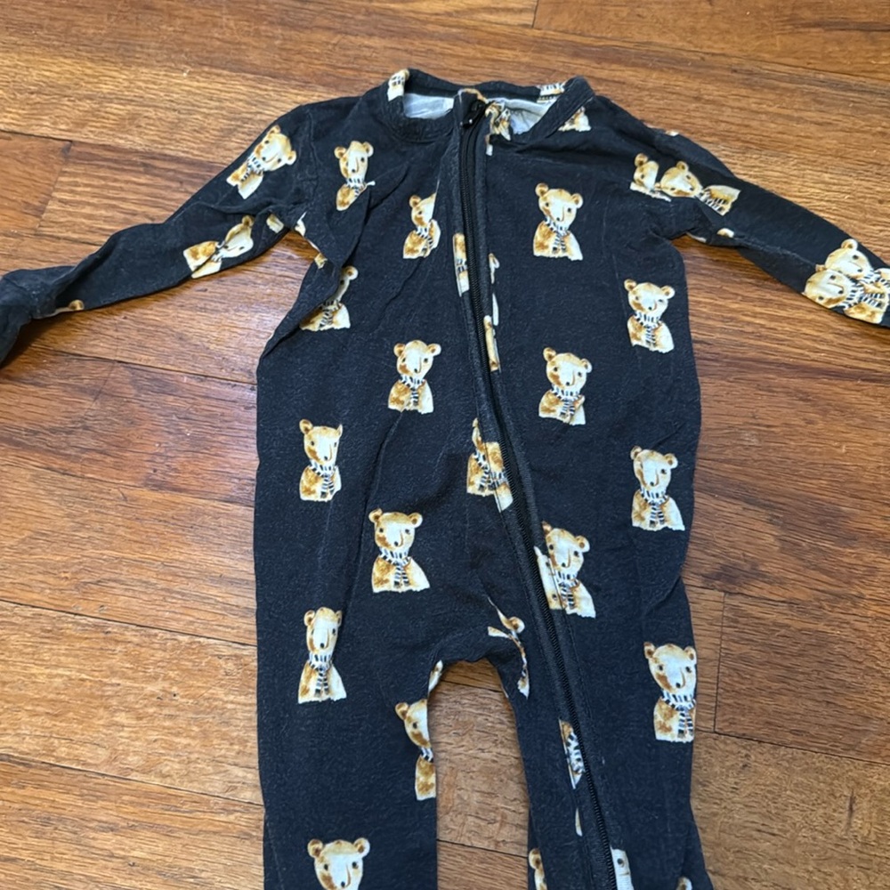 Posh peanut zip onesie